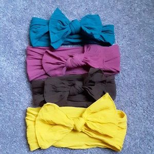4 Baby Bling Bows